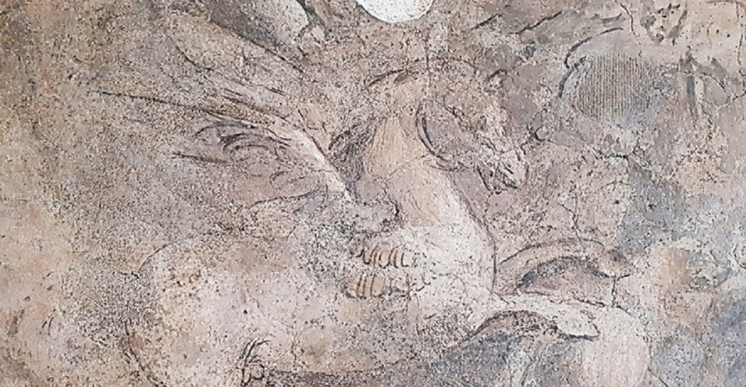 Pegaso. Affreschi del Casino del Bufalo, Polidoro da Caravaggio, Maturino da Firenze, 1525 ca, Museo di Roma Pegaso. Affreschi del Casino del Bufalo, Polidoro da Caravaggio, Maturino da Firenze, 1525 ca, Museo di Roma