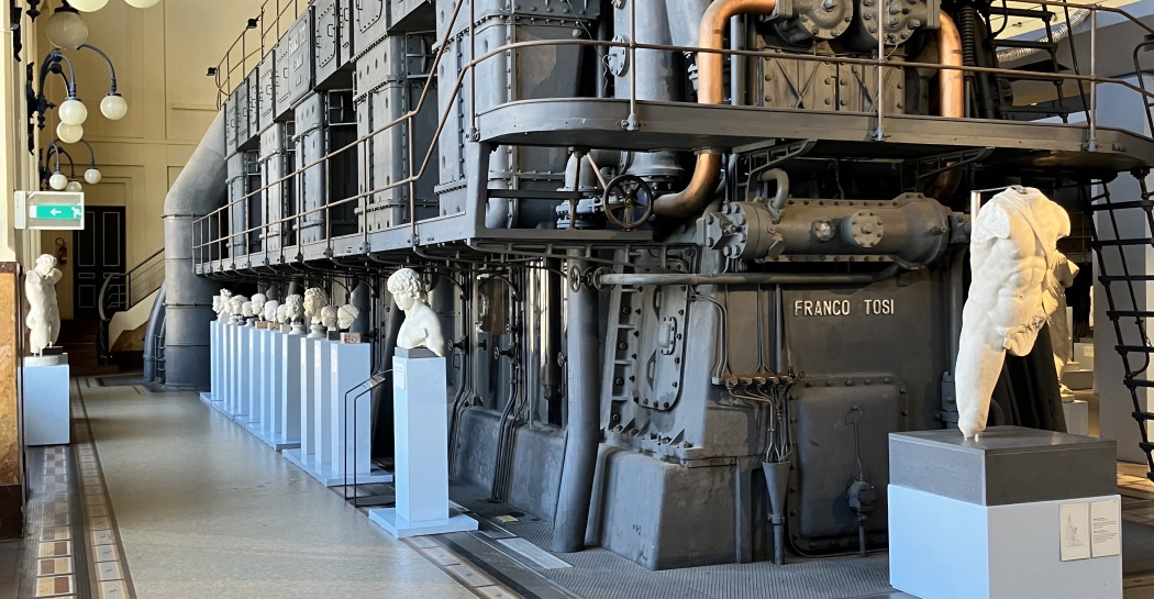 Alla Centrale Montemartini…per una avventura in famiglia Alla Centrale Montemartini…per una avventura in famiglia