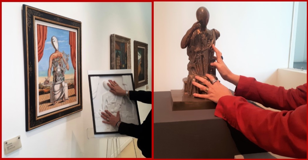 Museo Carlo Bilotti visite tattili-sensoriali Museo Carlo Bilotti visite tattili-sensoriali