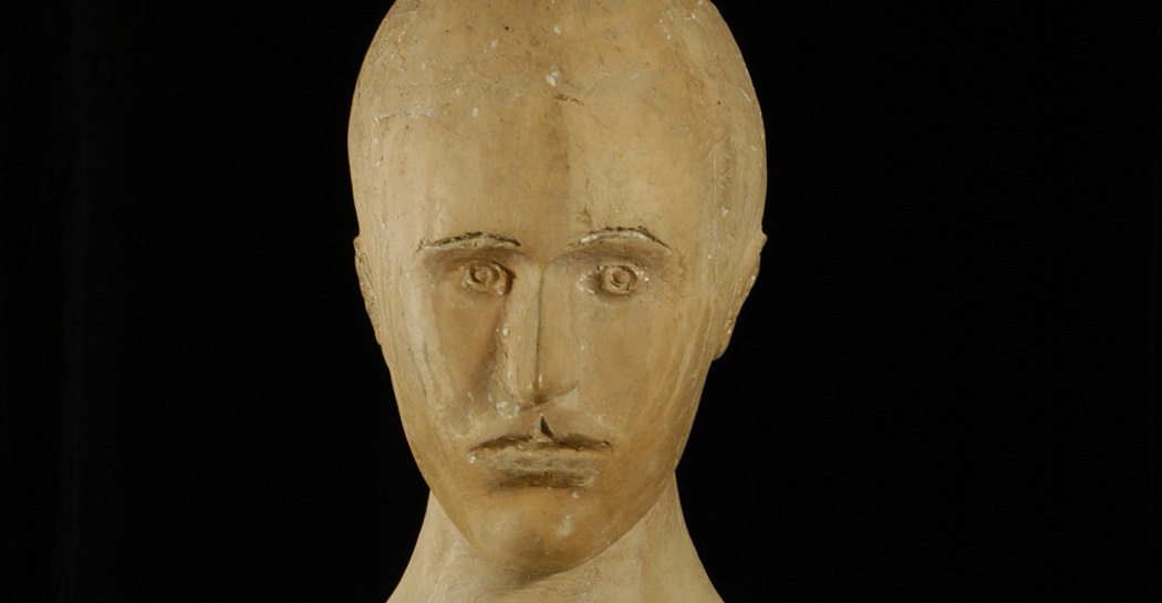 Pericle Fazzini, Ritratto di Dario Sabatello, 1934, terracotta, cm 58x49x20