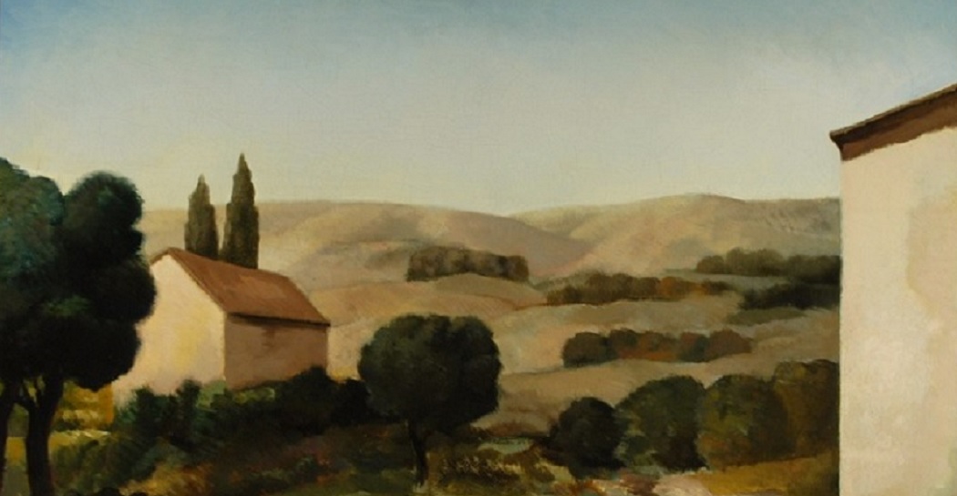 FrancePaese d’Abruzzo, 1927-1935 olio su tela, cm64x83,5 inv. MSRo 73 dettaglio