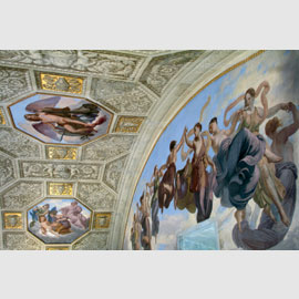 Leonardo Massabò, Il volo delle Dodici Ore, particolare, Sala da ballo