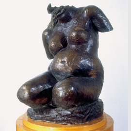 Genesi n. 1, Antonietta Raphaël, 1947 bronzo, cm 84x70x50 (collezione privata) Genesi n. 1, Antonietta Raphaël, 1947 bronzo, cm 84x70x50 (collezione privata)