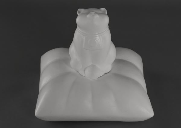 Wal, Sul delta del Nilo, 2016-2017. Terracotta smaltata, cm 26x28,5x28