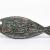 13. PESCE. Bronzo patinato fusione a cera persa, l. 40 cm 