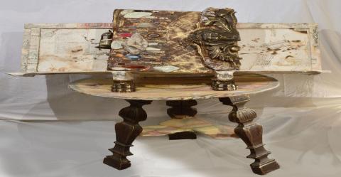 Vittorio Fava, Libro grande dell’Alchimia, 2014 (su leggio) Vittorio Fava, Libro grande dell’Alchimia, 2014 (su leggio)