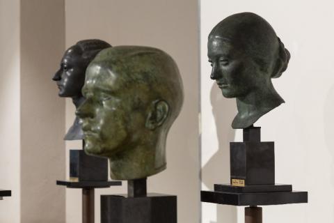 Francesco Messina, Gruppo di ritratti in bronzo © Sara Rizzo