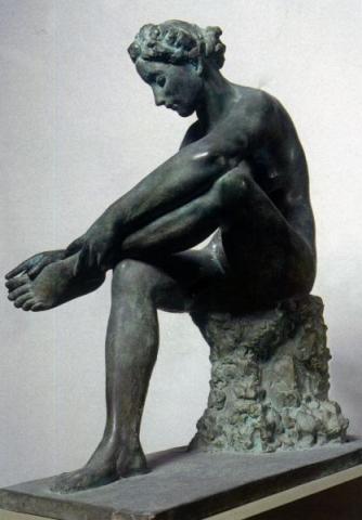 Bagnante 1939, bronzo Roma, Galleria Nazionale d'Arte Moderna, Inv. 3726