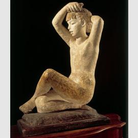 La danza, Antonietta Raphaël, 1949 gesso dipinto, cm 77x68x35 (Roma, Accademia Nazionale di Danza) La danza, Antonietta Raphaël, 1949 gesso dipinto, cm 77x68x35 (Roma, Accademia Nazionale di Danza)