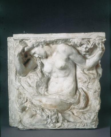 Attilio Selva, Figura femminile (Cariatide), ante 1914, gesso, Galleria d’Arte Moderna di Roma Capitale