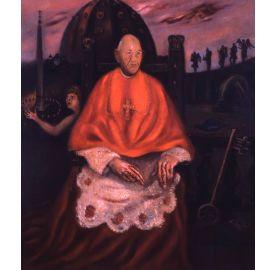 Scipione (Gino Bonichi)  Il Cardinal Decano 1930 olio su tavola