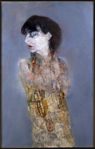 Ritratto di Titina Maselli, 1967. Olio su tela, Collezione privata